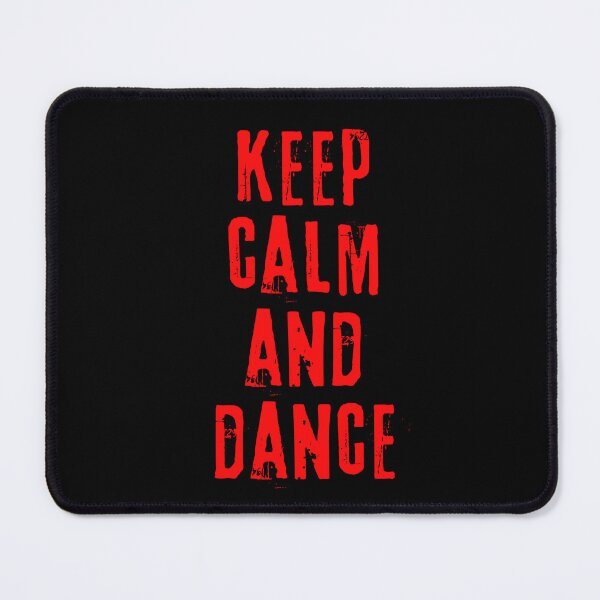 Item preview, Keep calm and dance – inspirational quote. Red print. designed and sold by fowons.