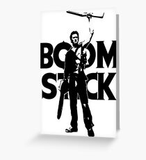 Evil Dead - Ash - Boomstick Greeting Card
