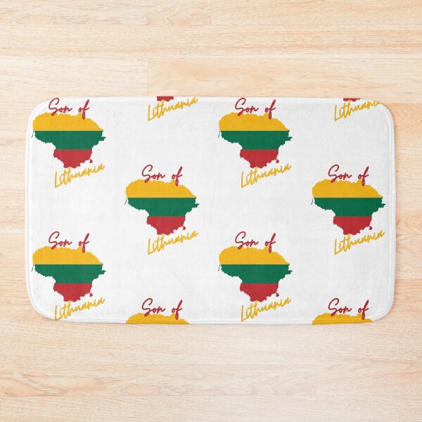 Item preview, Son of Lithuania Map Flag designed and sold by NovawayDirect.