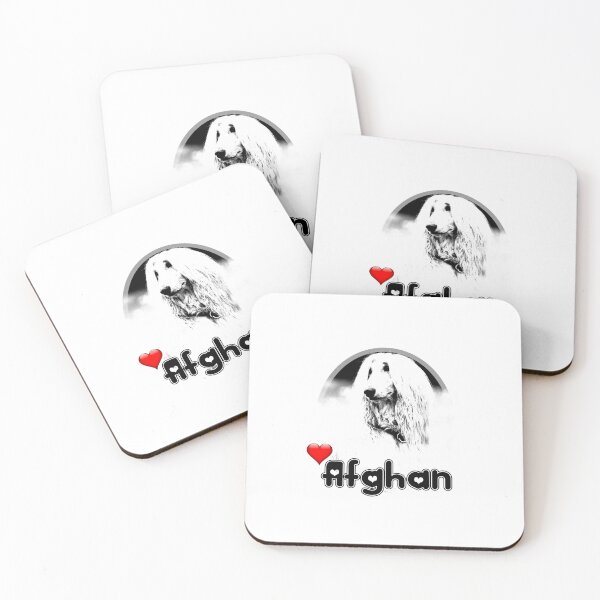 Item preview, Afghan Hound - Love Heart designed and sold by S Quinn.