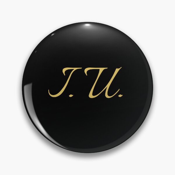 Item preview, IU Initials | Gold Lettering | Personalised Gifts designed and sold by Avo And Sriracha.