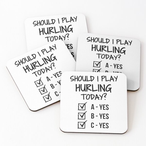 Item preview, Should I play hurling today? designed and sold by TheGreenGoat.