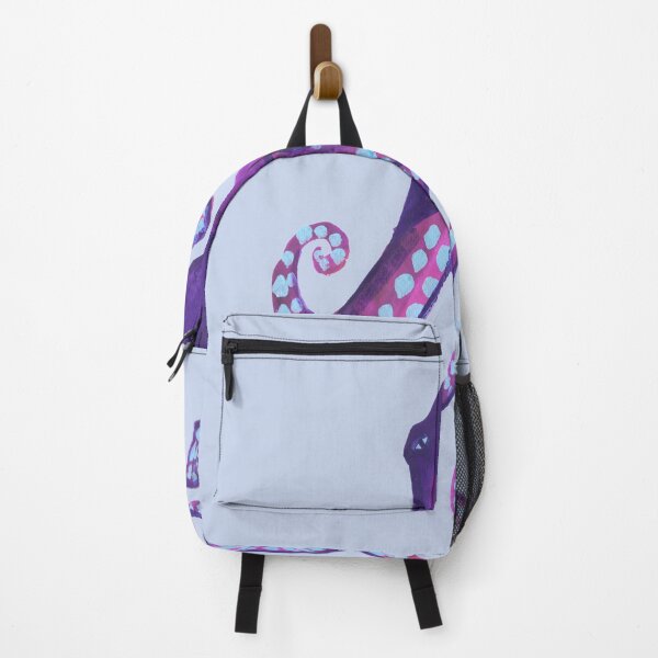 Item preview, Violet and Pale Blue Octopus designed and sold by hunkyfrog.