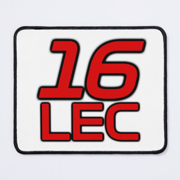 Item preview, Formula 1 2022 Charles Leclerc Number 16 Initials designed and sold by Paddock Passion.