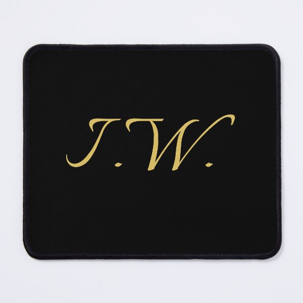 Item preview, IW Initials | Gold Lettering | Personalised Gifts designed and sold by Avo And Sriracha.