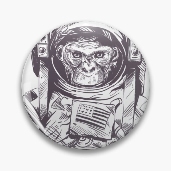 Item preview, Spaceface, Astronauts In Space, Space Monkey designed and sold by Ildar012.