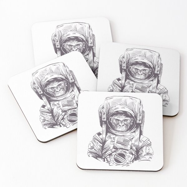 Item preview, Spaceface, Astronauts In Space, Space Monkey designed and sold by Ildar012.