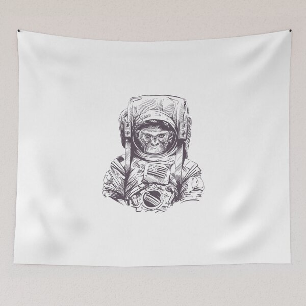 Item preview, Spaceface, Astronauts In Space, Space Monkey designed and sold by Ildar012.