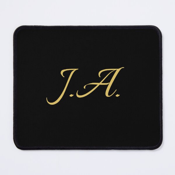Item preview, JA Initials | Gold Lettering | Personalised Gifts designed and sold by Avo And Sriracha.