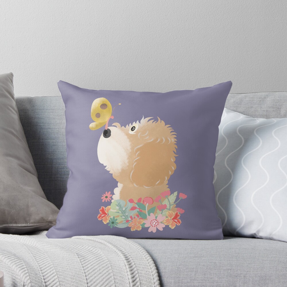 Item preview, Throw Pillow designed and sold by Lulupainting.