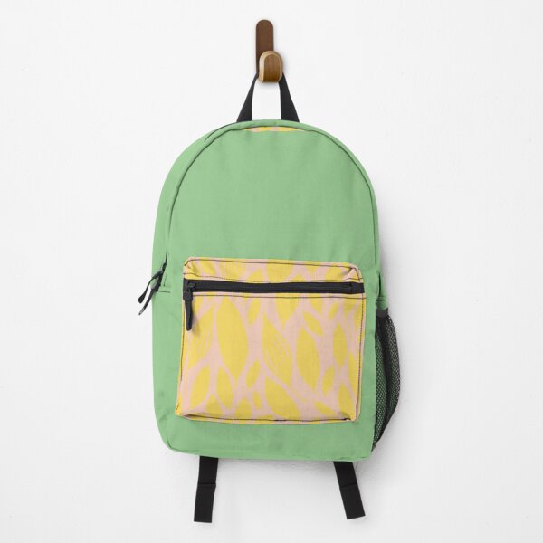 Item preview, Yellow flowers on pink background. Floral pattern designed and sold by Featuring Lynn.