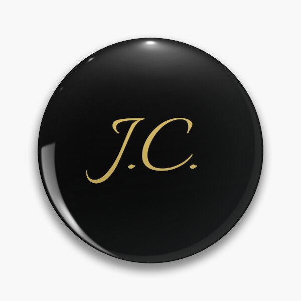 Item preview, JC Initials | Gold Lettering | Personalised Gifts designed and sold by Avo And Sriracha.