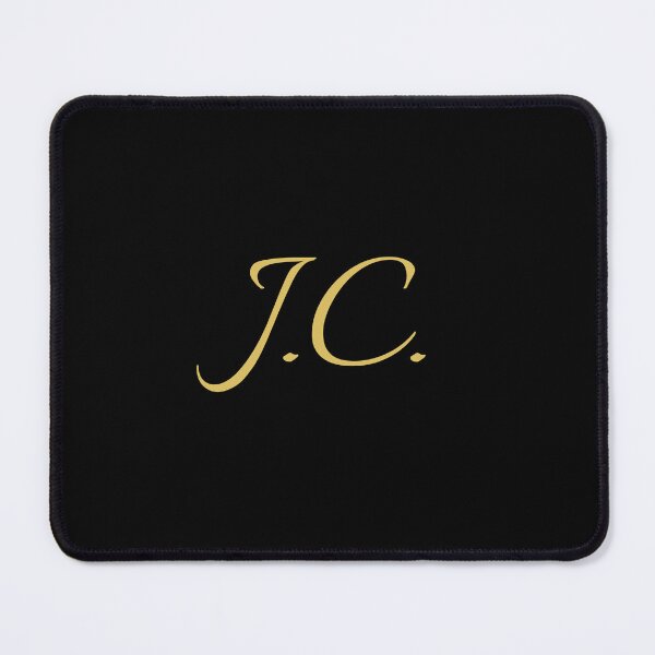 Item preview, JC Initials | Gold Lettering | Personalised Gifts designed and sold by Avo And Sriracha.