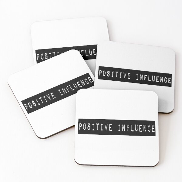 Item preview, Positive Influence (Vintage Retro Label Vignette) designed and sold by SassyClassyMe.