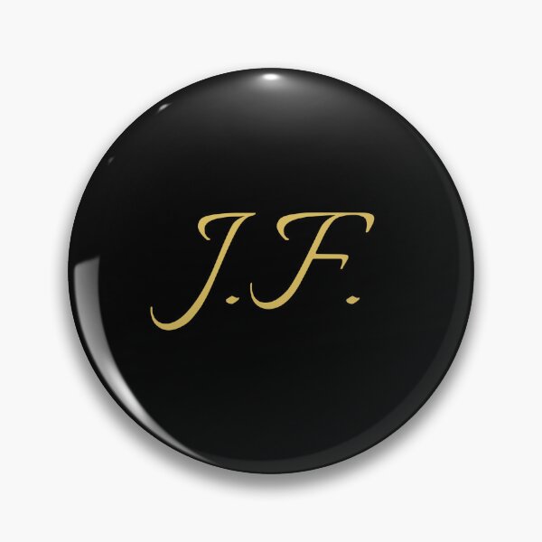 Item preview, JF Initials | Gold Lettering | Personalised Gifts designed and sold by Avo And Sriracha.