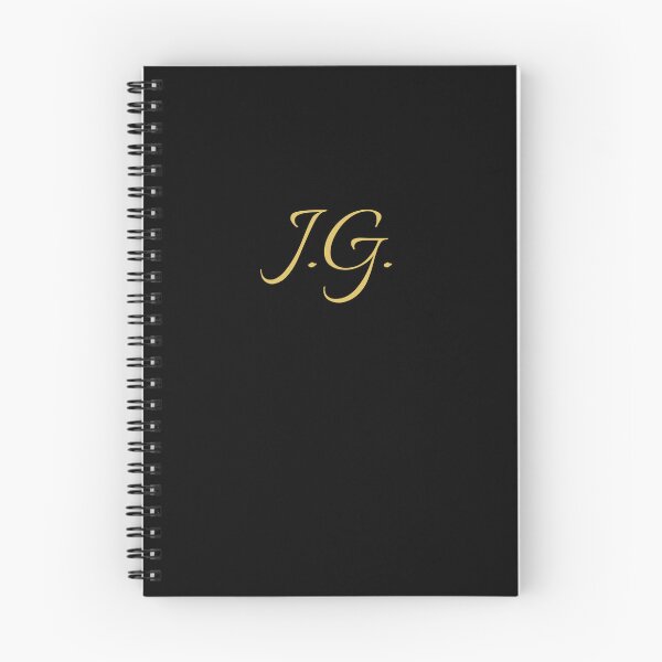 Item preview, JG Initials | Gold Lettering | Personalised Gifts designed and sold by Avo And Sriracha.