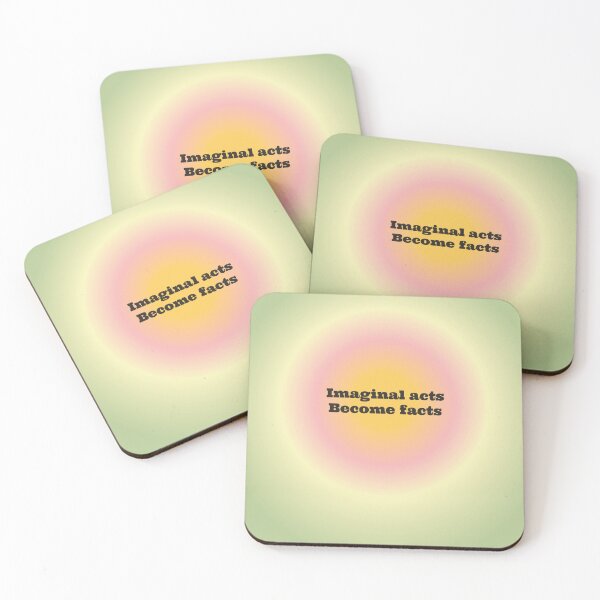 Item preview, Imaginal acts become facts Neville Goddard law of assumption manifestation quote designed and sold by Star Dew.