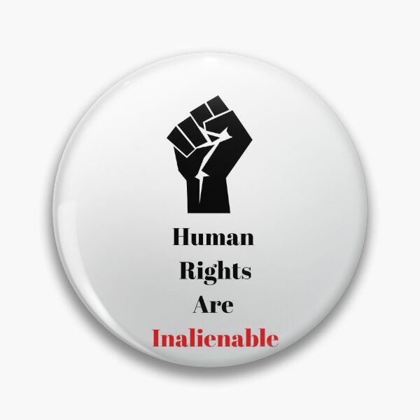 Item preview, Human Rights Are Inalienable designed and sold by Freihalt.