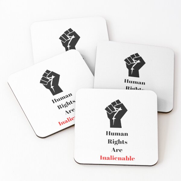 Item preview, Human Rights Are Inalienable designed and sold by Freihalt.