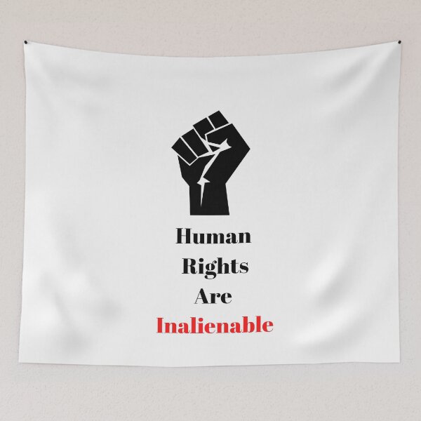 Item preview, Human Rights Are Inalienable designed and sold by Freihalt.