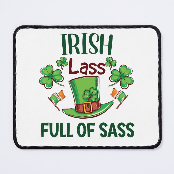 Item preview, Irish lass full of sass designed and sold by beefrancky.