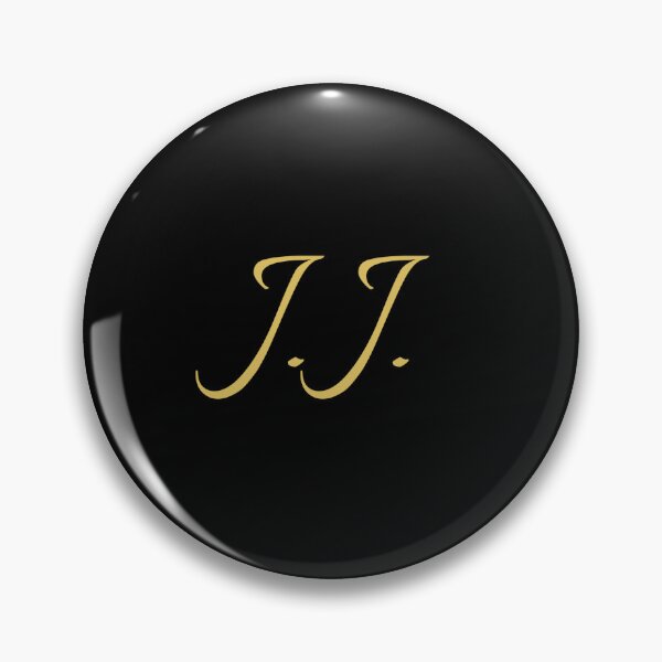 Aperçu de l'œuvre JJ Initiales | Lettrage d'or | Cadeaux personnalisés créée et vendue par Avo And Sriracha.