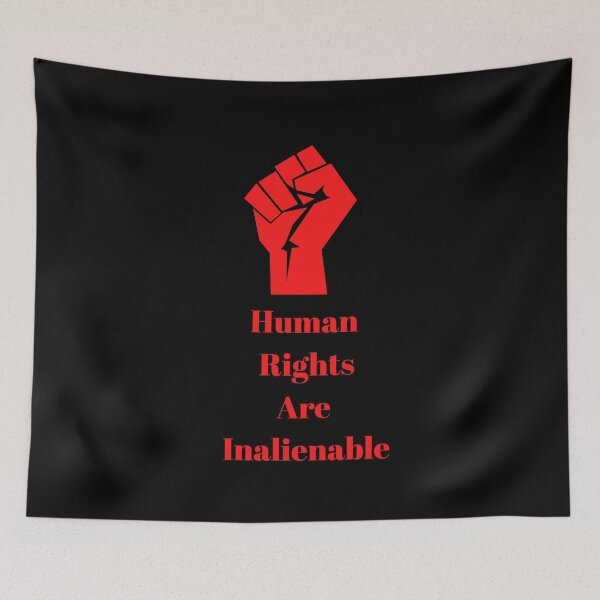 Item preview, Human Rights Are Inalienable designed and sold by Freihalt.