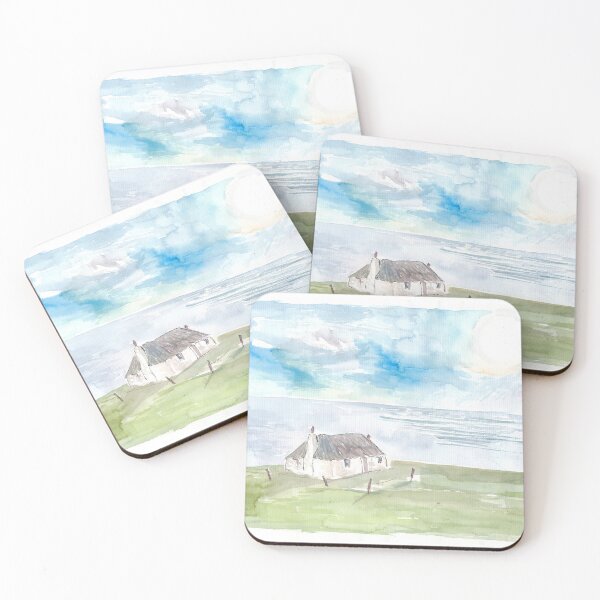 Item preview, Romantic Remote Coastal Cottage in Connemara Ireland designed and sold by artshop77.