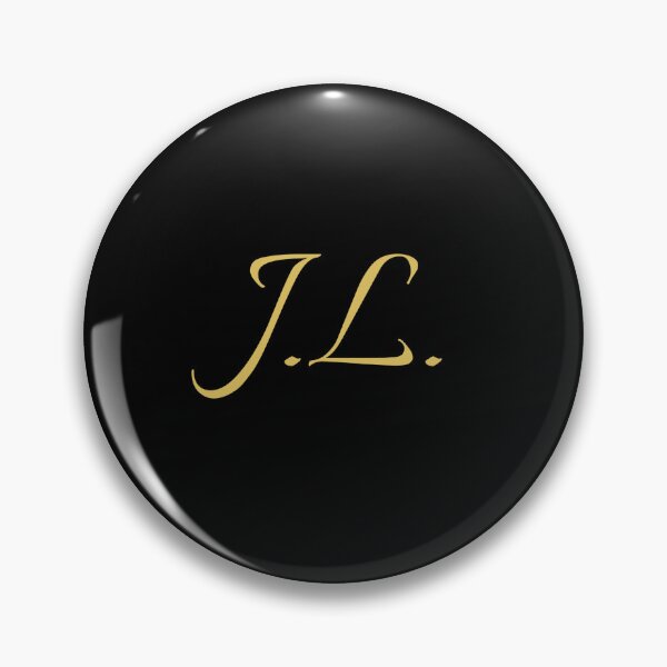 Item preview, JL Initials | Gold Lettering | Personalised Gifts designed and sold by Avo And Sriracha.