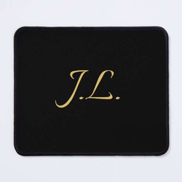 Item preview, JL Initials | Gold Lettering | Personalised Gifts designed and sold by Avo And Sriracha.