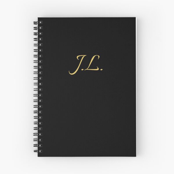 Item preview, JL Initials | Gold Lettering | Personalised Gifts designed and sold by Avo And Sriracha.