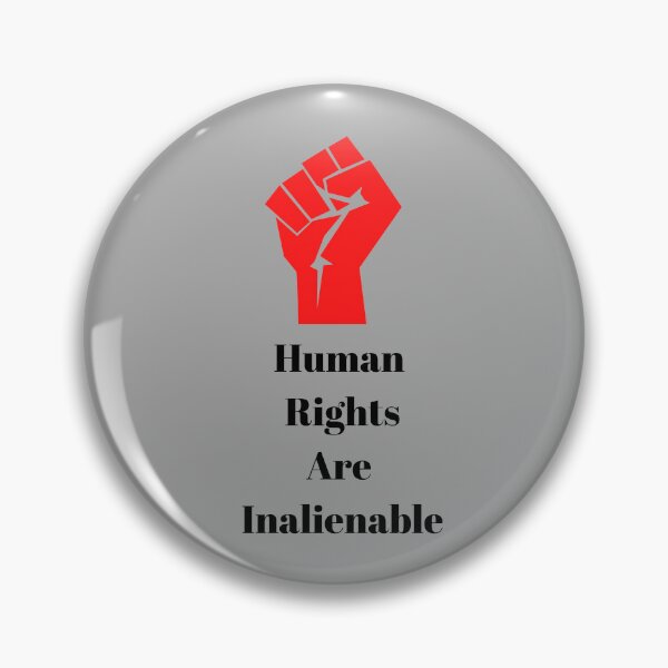 Item preview, Human Rights Are Inalienable designed and sold by Freihalt.