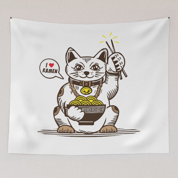 Item preview, Maneki-neko Portion Of Ramen designed and sold by Emil1993.