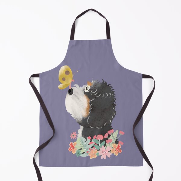 Item preview, Hello Spring! Tri Color Bernedoodle designed and sold by Lulupainting.