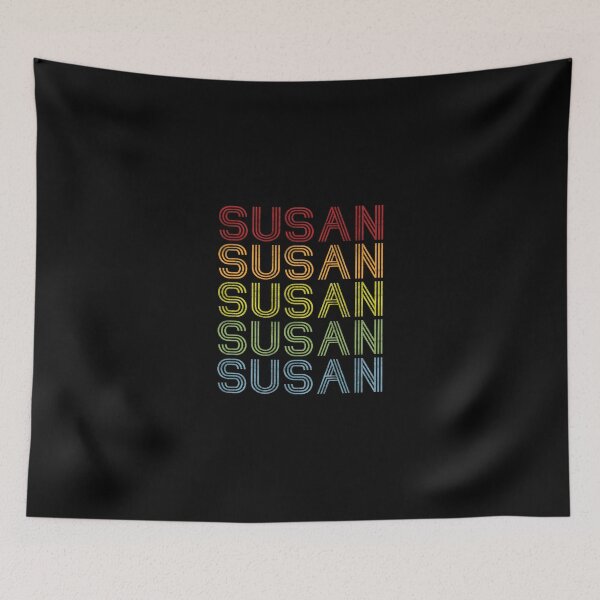 Aperçu de l'œuvre Susan Name T Shirt - Susan Vintage Retro Susan Name Gift Item Tee créée et vendue par oslandefren.