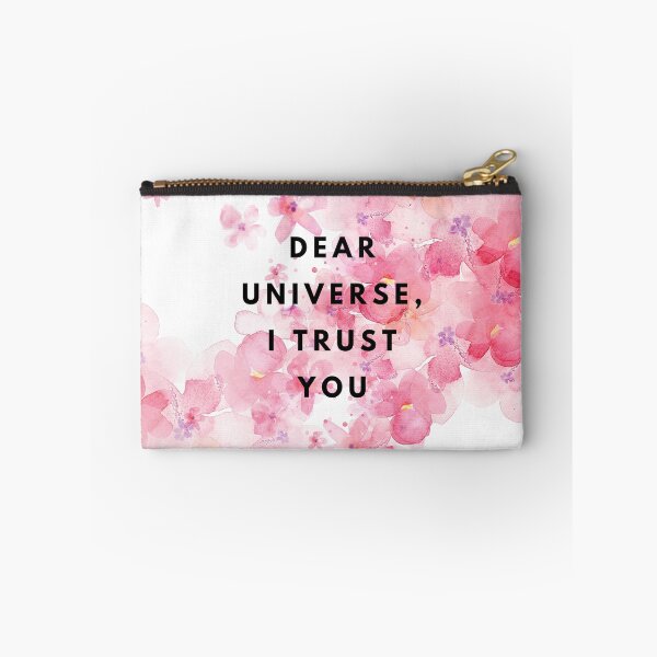 Item preview, Dear Universe I Trust You, Inspirational, Motivational, Universe, Manifest, Watercolor designed and sold by Magic Love Art Print.
