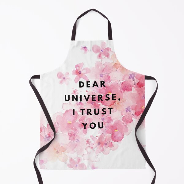 Item preview, Dear Universe I Trust You, Inspirational, Motivational, Universe, Manifest, Watercolor designed and sold by Magic Love Art Print.