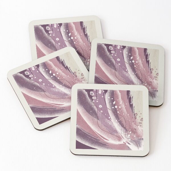 Item preview, Abstract Rushes in Egg Plant designed and sold by simplydesignart.