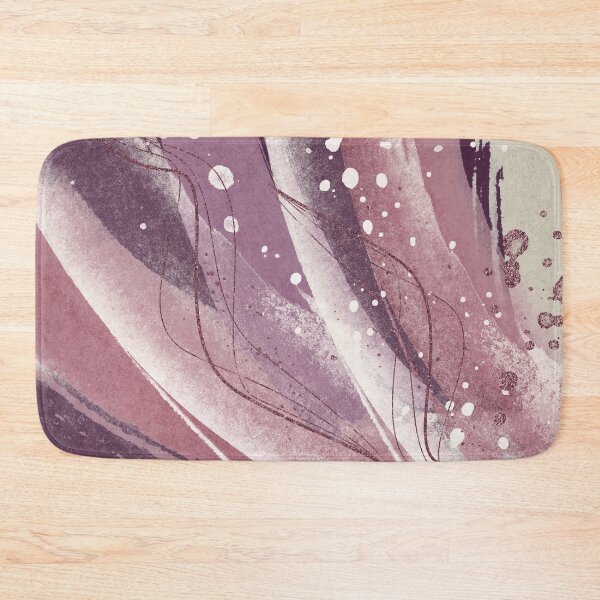 Item preview, Abstract Rushes in Egg Plant designed and sold by simplydesignart.