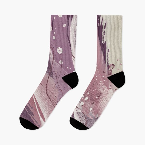 Item preview, Abstract Rushes in Egg Plant designed and sold by simplydesignart.