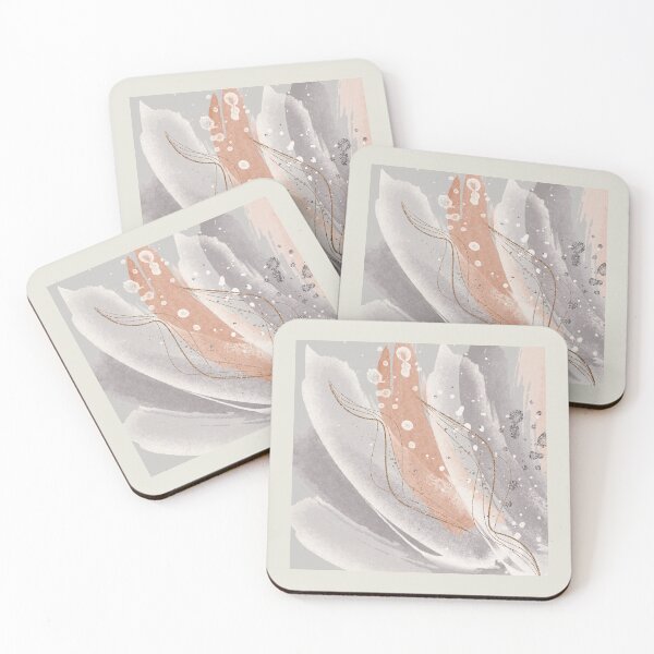 Item preview, Abstract Rushes in Blush designed and sold by simplydesignart.