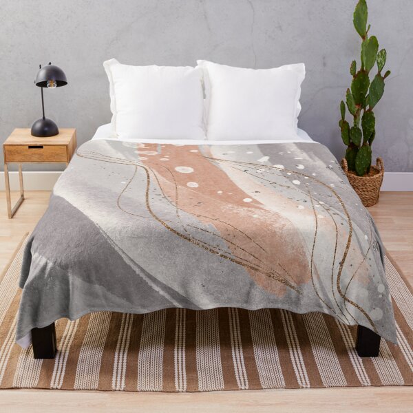 Item preview, Abstract Rushes in Blush designed and sold by simplydesignart.