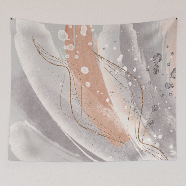 Item preview, Abstract Rushes in Blush designed and sold by simplydesignart.