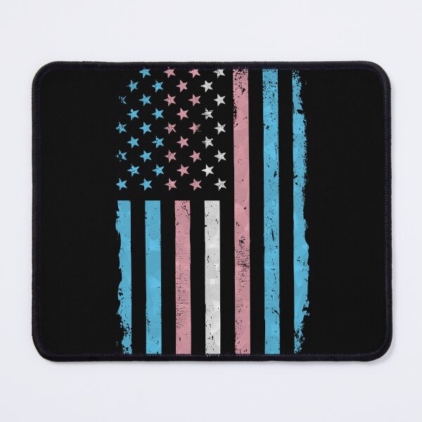 Item preview, Transgender American Flag Trans Patriotic USA designed and sold by alenaz.