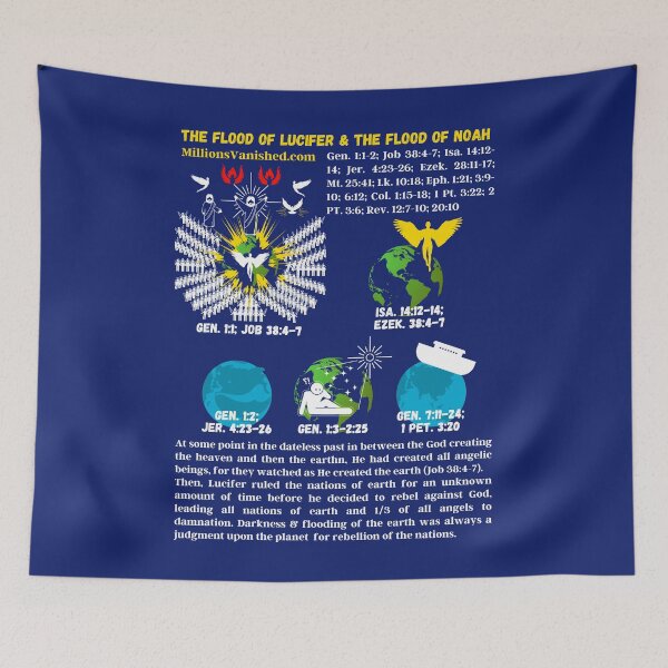 Item preview, The Flood of Lucifer and Noah - Christian  designed and sold by 1thes416.