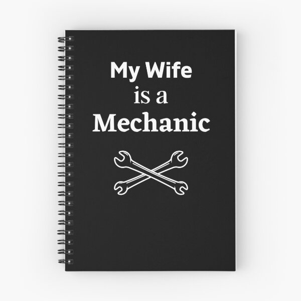 Item preview, My Wife is a Mechanic! designed and sold by DeversDesigns.