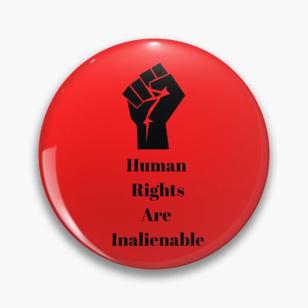 Item preview, Human Rights Are Inalienable designed and sold by Freihalt.