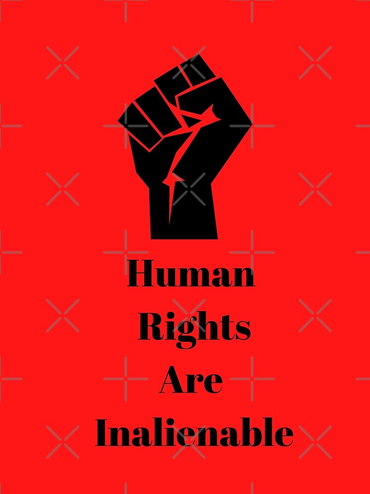 Thumbnail 3 of 3, Scarf, Human Rights Are Inalienable designed and sold by Freihalt.