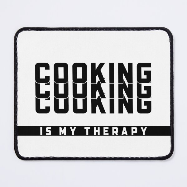 Item preview, Cooking is my therapy designed and sold by Teo13.