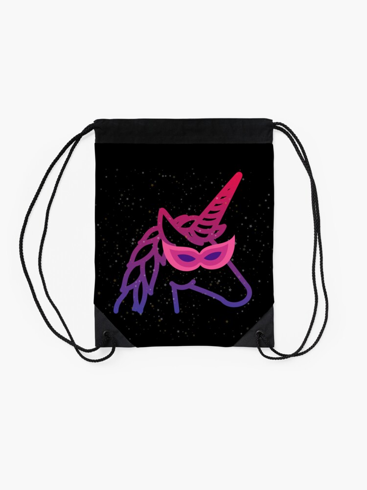 mardi gras drawstring bag